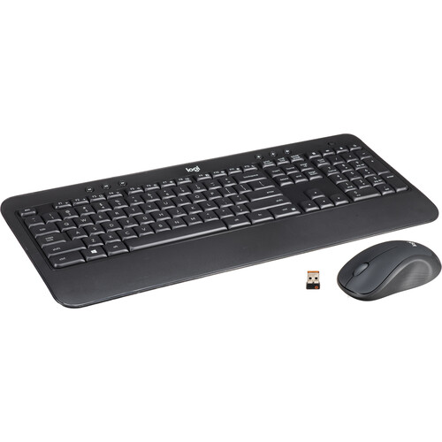 Paquete de teclado y mouse inalámbricos avanzados Logitech MK540