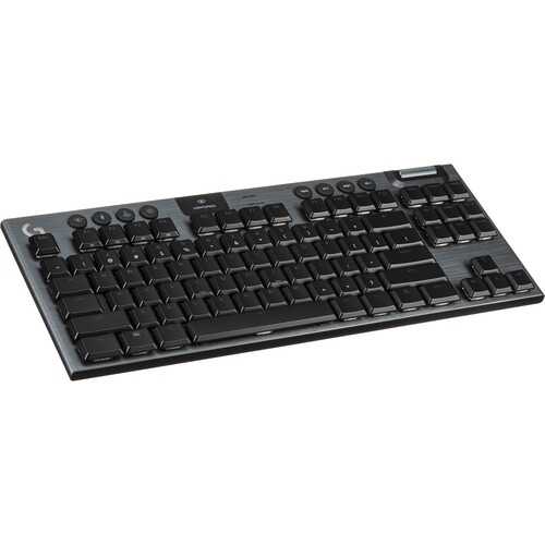 Logitech 920-009529 G915 TKL Tenkeyless Lightspeed Wireless RGB Mechanical Gaming Keyboard - Wireless Connectivity - Bluetooth/Wi-Fi - English (US) - PC, Windows, Mac OS, Chrome OS, (Renewed)