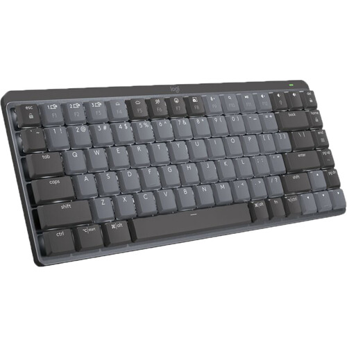 Logitech MX Mechanical Mini Wireless Keyboard (Gray Tactile Quiet)