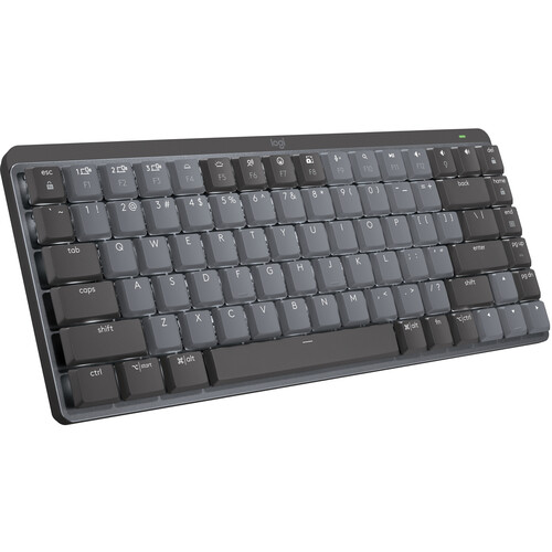Logitech MX Mechanical Mini Wireless Keyboard (Gray Clicky)
