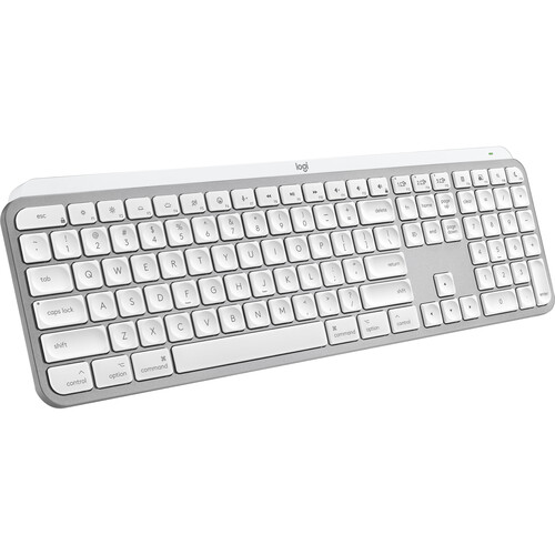 Logitech MX Keys S Wireless Keyboard for Mac (Pale Gray)