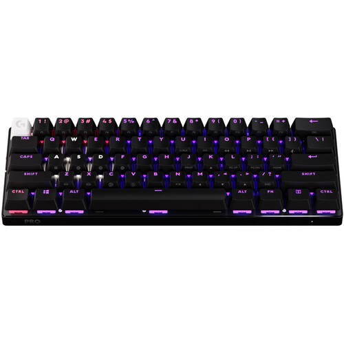 Logitech G PRO X 60 LIGHTSPEED Wireless Gaming Keyboard (Black Linear Switches)