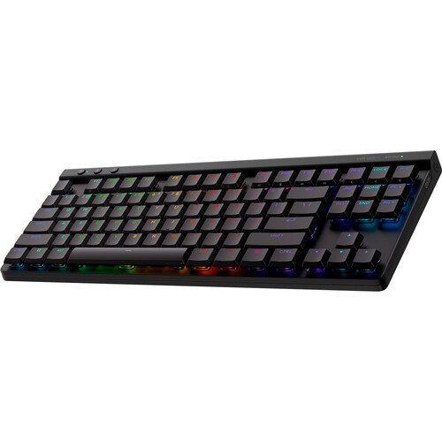 Logitech G G515 LIGHTSPEED TKL Wireless RGB Mechanical Gaming Keyboard (Black GL Tactile)