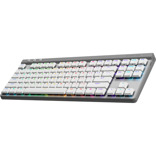 Logitech G G515 LIGHTSPEED TKL Wireless RGB Mechanical Gaming Keyboard (White GL Linear)