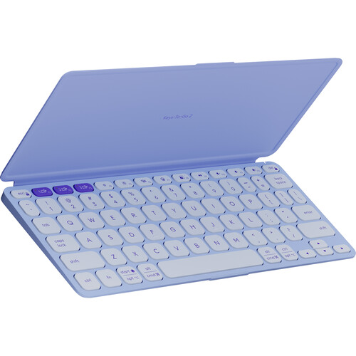 Logitech KEYS-TO-GO 2 Wireless Keyboard with Cover (Lilac)