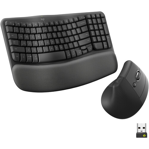Logitech Wave Keys and Lift Combo (Graphite)