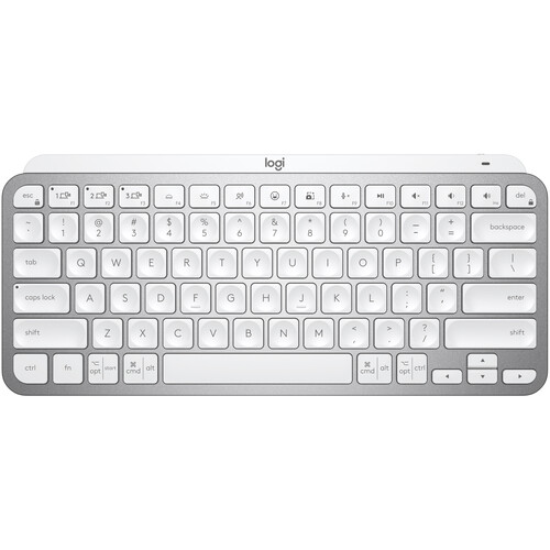 Logitech MX Keys Mini Wireless Keyboard (Pale Gray)