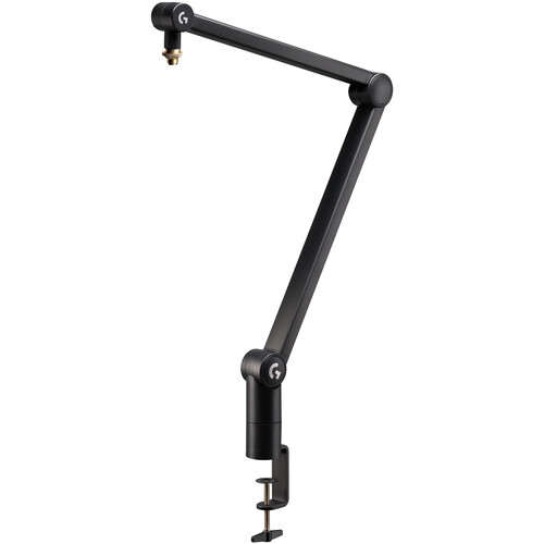 Logitech G Compass Desktop Microphone Boom Arm for Gaming (Black)