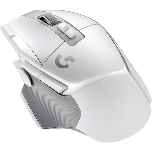 Logitech G G502 X LIGHTSPEED Wireless Gaming Mouse (White)