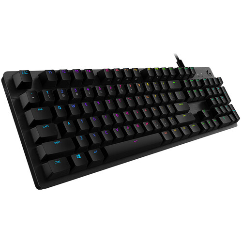 Logitech G G512 LIGHTSYNC RGB Mechanical Gaming Keyboard (Carbon GX Brown Tactile)