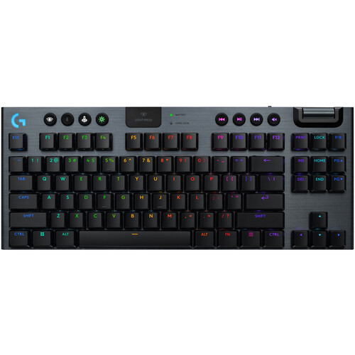 Logitech G G915 X LIGHTSPEED TKL LP Wireless RGB Mechanical Gaming Keyboard (Carbon GL Clicky)