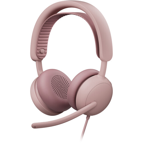 Logitech Zone Wired 2 Headset for Business (Rose Microsoft Teams)