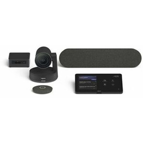 Logitech Rally + Tap + ASUS NUC Bundle for Medium Microsoft Teams Rooms