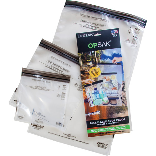LOKSAK OPSAK Barrier Bags LOKOP3MP B&H Photo Video