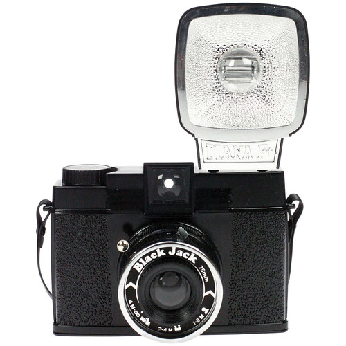 Lomography Diana F+ Medium Format Camera (Black Jack)