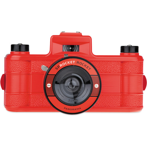 Lomography Sprocket Rocket Superpop! 35mm Film Camera HP400RED