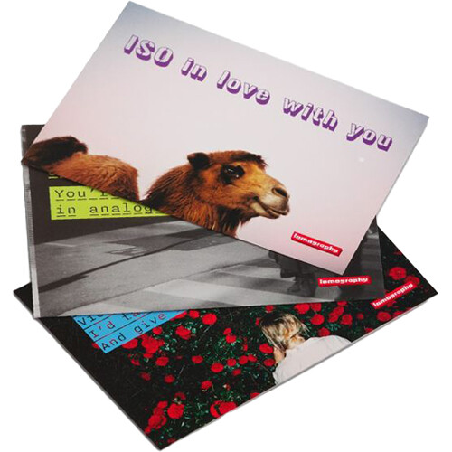 Lomography Love Letters Set of 3 Photo Postcards