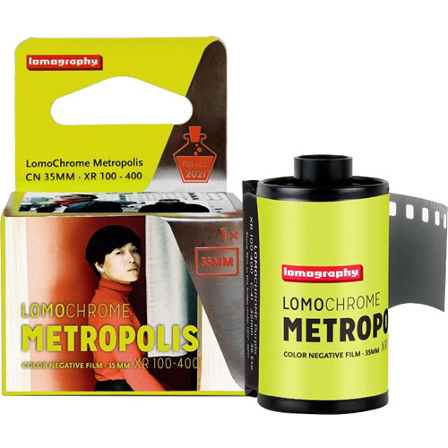 Lomography LomoChrome Metropolis 100-400 Color Negative Film (35mm Roll Film 36 Exposures)