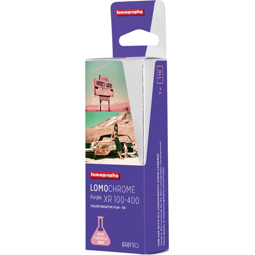 Lomography Lomochrome Purple Color Negative Film (110 Cartridge 24 Exposures Expiration 2019)