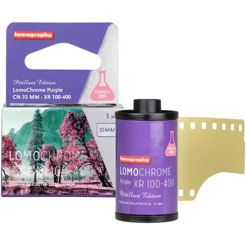 Lomography 2021 LomoChrome Purple Petillant Film (35mm Roll Film 36 Exposures)