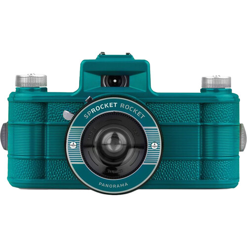 Lomography Sprocket Rocket 35mm Film Camera (Peacock)