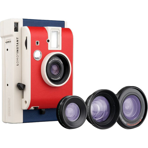 Lomography Lomo'Instant Camera & 3 Lenses (Boston Edition)