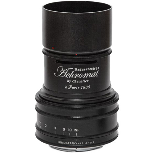 Lomography Daguerreotype Achromat 64mm f/2.9 Lens for Canon EF (Black)
