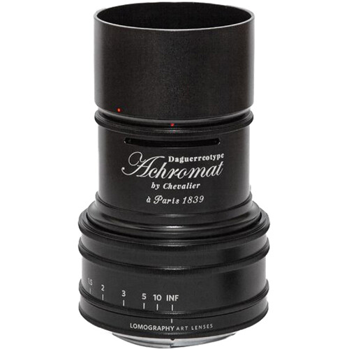 Lomography Daguerreotype Achromat 64mm f/2.9 Lens for Nikon F (Black)