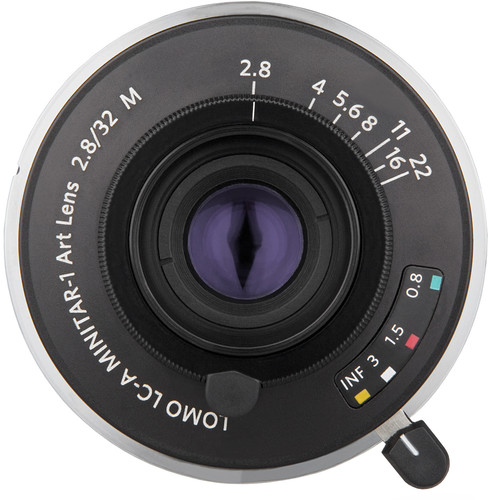 Lomography LC-A Minitar-1 Art Lens 32mm f/2.8 for Leica M Mount (Black)