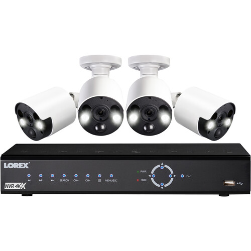 lorex 4k active deterrence 2tb security system installation