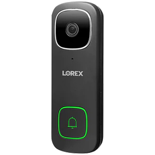 Lorex B451AJDB-E 2K QHD Wi-Fi Video Wired Doorbell (Black)