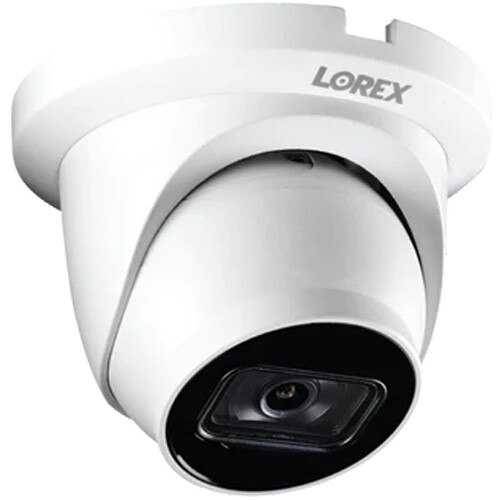 Lorex E842CD 4K UHD Outdoor Network Dome Camera with Night Vision (White)