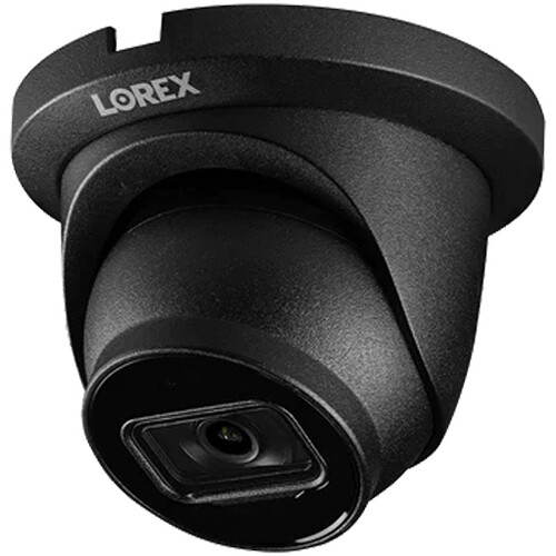 Lorex E842CD 4K UHD Outdoor Network Dome Camera with Night Vision (Black)