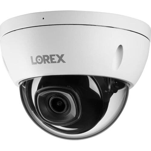 Lorex E851AD 4K UHD Outdoor Network Dome Camera with Night Vision (White)