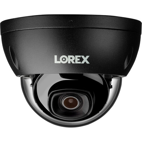 Lorex E851ADB 4K UHD Outdoor Network Dome Camera with Night Vision (Black)