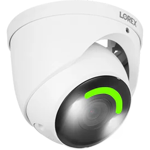 Lorex H16 E896DD 4K UHD Outdoor Network Dome Security Camera with Night Vision (White)