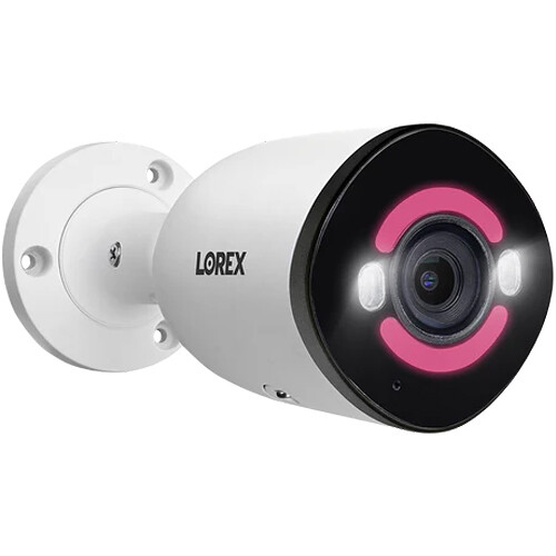 Lorex H30 E910AB 12MP 4K UHD Smart Deterrence Outdoor Network Bullet Camera with Night Vision