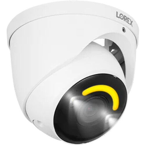Lorex H30 E910DD 12MP 4K UHD Smart Deterrence Outdoor Network Dome Camera with Night Vision