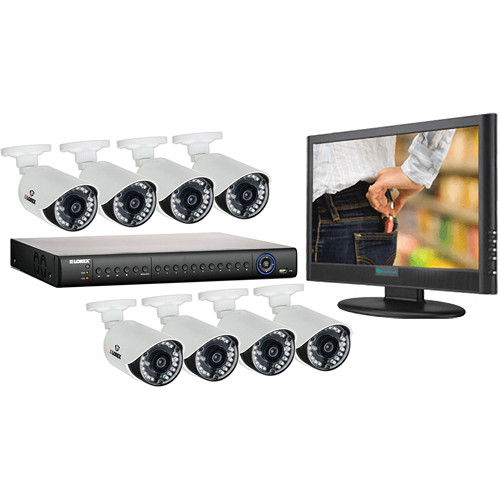 Lorex LH1462001 16Channel DVR Kit with Cameras and Monitor B&H