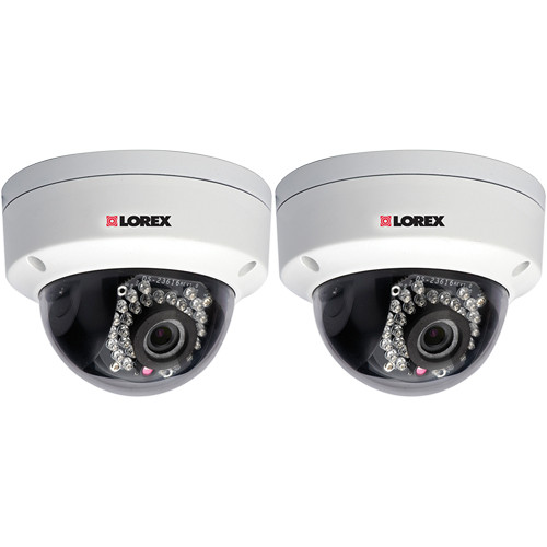 Lorex LND2152 Day/Night Outdoor IP Dome Cameras LND2152PK2B B&H