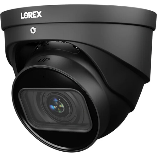 Lorex LNE95MDB N4 Lite Nocturnal Series 4K UHD Outdoor Network Turret Camera with Night Vision (Black)