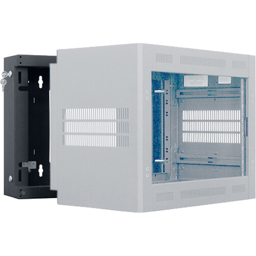 Lowell Manufacturing Wall-Mounted Backbox-Only Rack Cabinet (7 RU 16