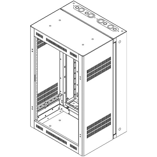 Lowell Manufacturing LWR-1819 Heavy-Duty Wall Rack (23 x 37.5 x 19
