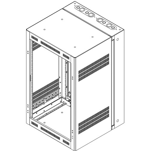 Lowell Manufacturing LWR-1823 Heavy-Duty Wall Rack (23 x 37.5 x 23