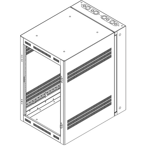 Lowell Manufacturing LWR-1832 Heavy-Duty Wall Rack (23 x 37.5 x 32