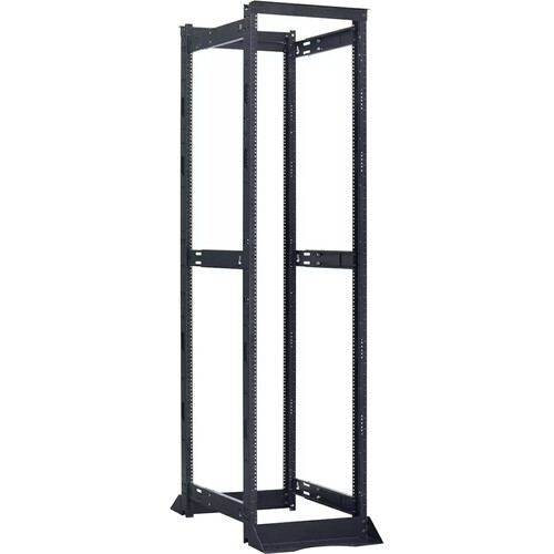 Lowell Manufacturing Four Post Adjustable Networking Rack (24 to 36