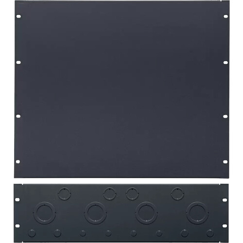 Lowell Manufacturing Rack Top with 3U Knockout Panel and 9U Solid Panel