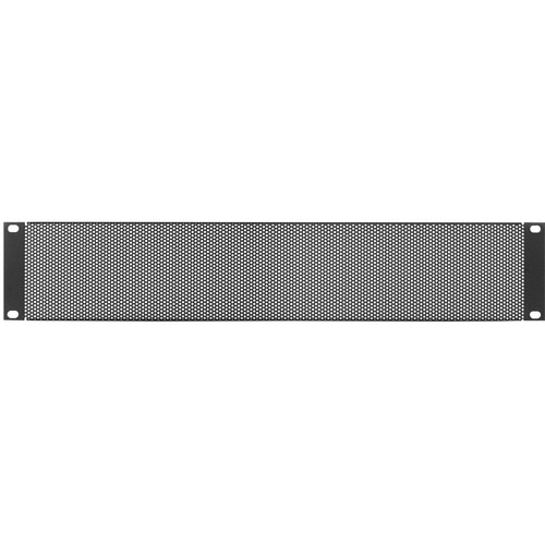 Lowell Manufacturing SVP Series Vented 18-Gauge Steel Panel (2 RU Small Holes 1 Pack}
