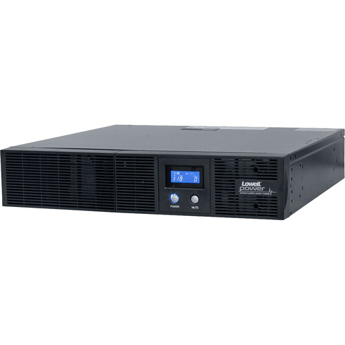 Lowell Manufacturing Line Interactive UPS with Lithium Battery (1500VA/900W 2 Battery Strings)