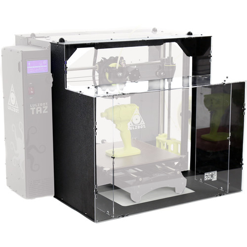 LulzBot TAZ 6 ABS+ 3D Printer Enclosure by Printed Solid